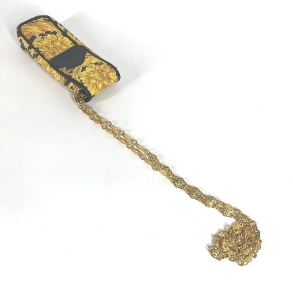 VERSACE Vintage phone cases Leopard pattern leopard Pouch Chain Shoulder Bag - Picture 6 of 13